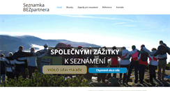 Desktop Screenshot of bezpartnera.cz